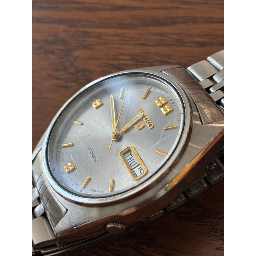 Seiko 5 Automatic watch 6309-8840 Running