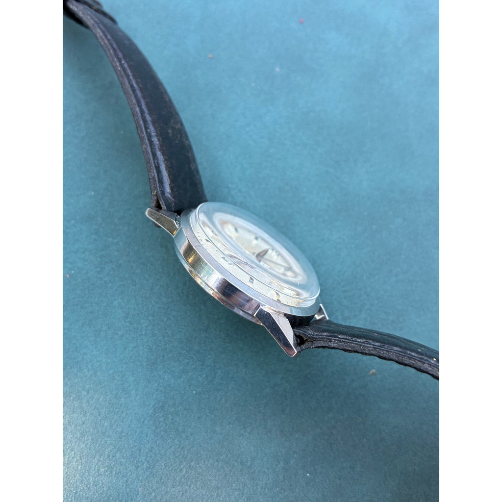 Vintage Hamilton Automatic Watch Silver Dial Stainless Steel New Crystal