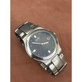 Citizen Eco-Drive E111-K16750 Black Dial Stainless Steel Watch Vintage
