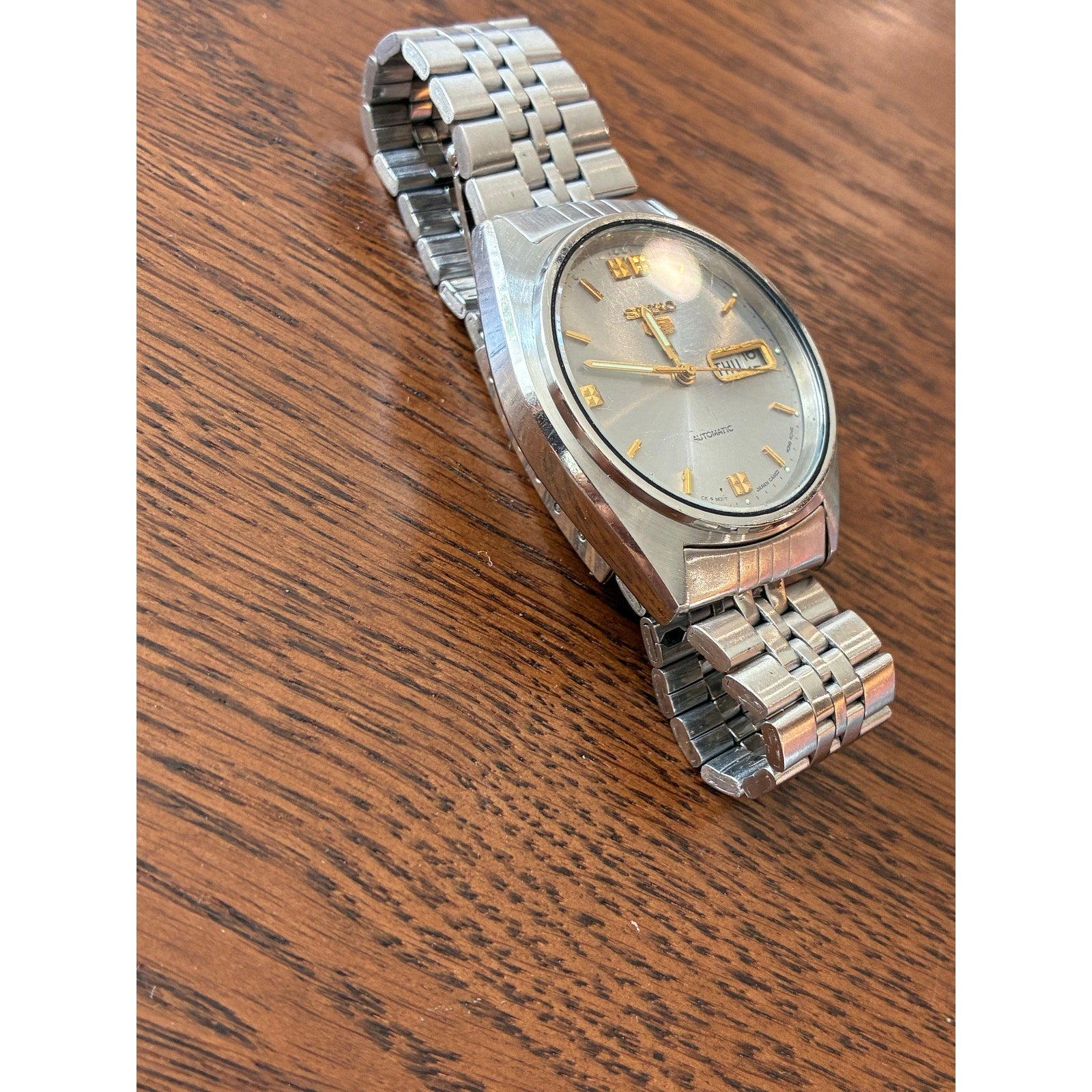 Seiko 5 Automatic watch 6309-8840 Running