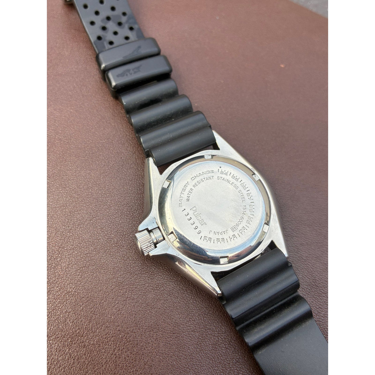 Vintage 1981 Pulsar Y514-6009 Quartz Diver 150M Seiko 7548 Era Japan Watch