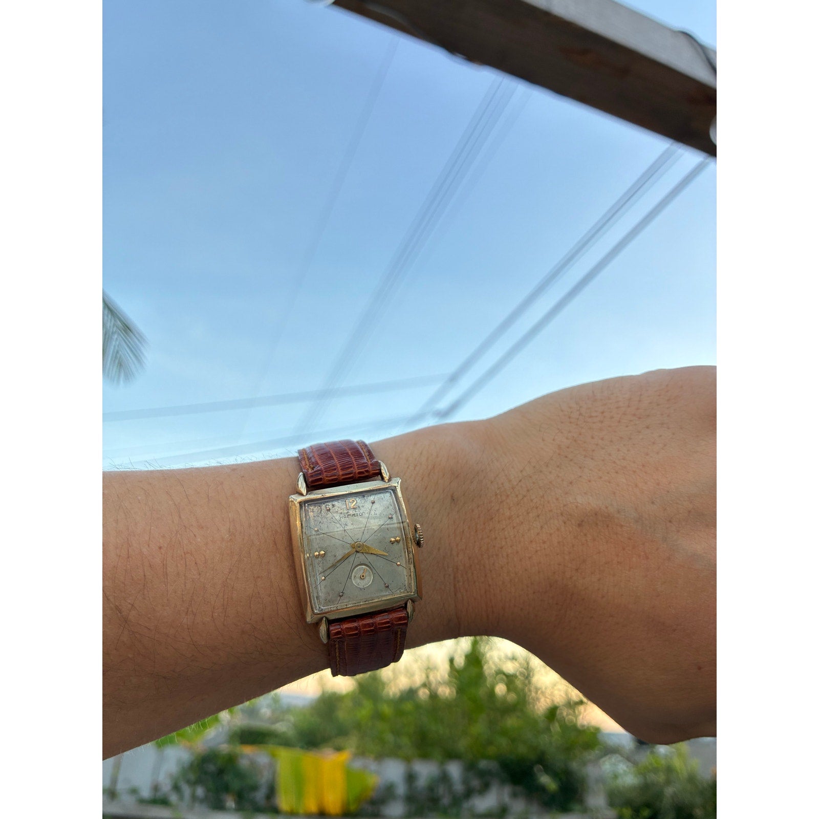 Hamilton Cullen Art deco Vintage Wrist watch 10k gf bezel