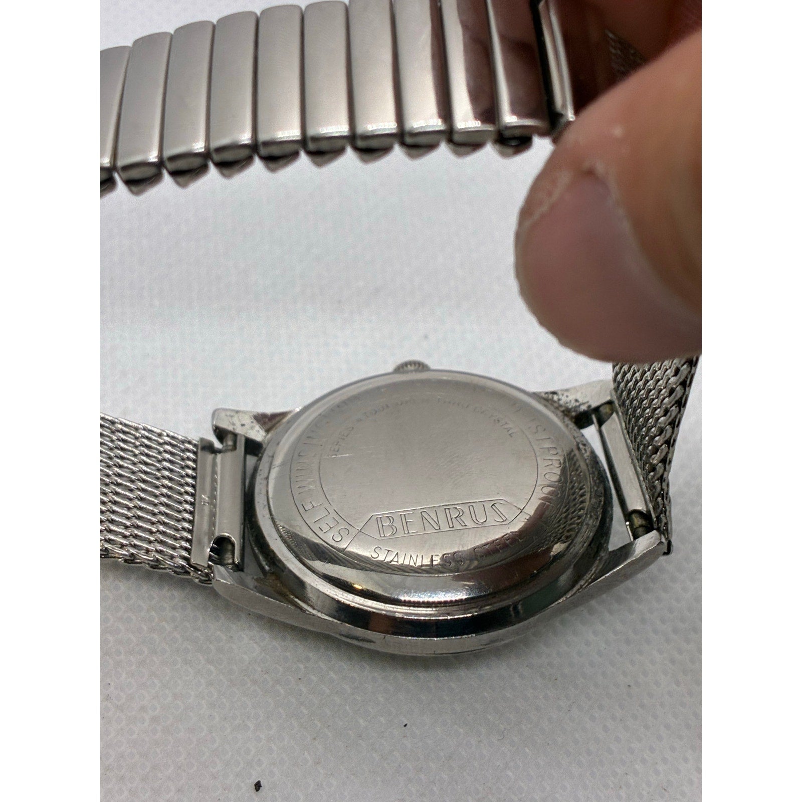 Vintage Benrus 3 star automatic watch running excellent.