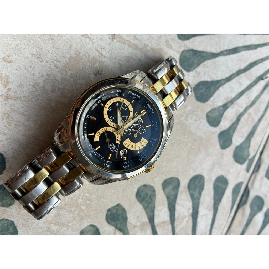 Citizen Calibre 8700 BL8004-53E Eco-Drive Perpetual Calendar Two Tone Watch