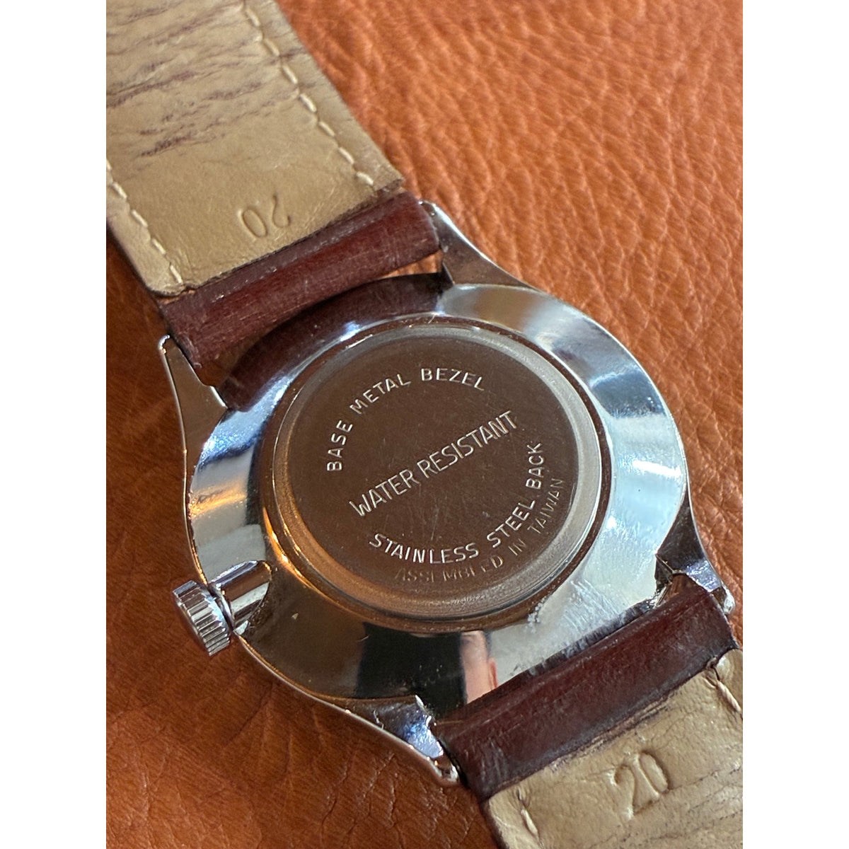 Vintage 1981 Timex Heinz Ketchup Mystery Dial Watch – Floating Bottle Seconds