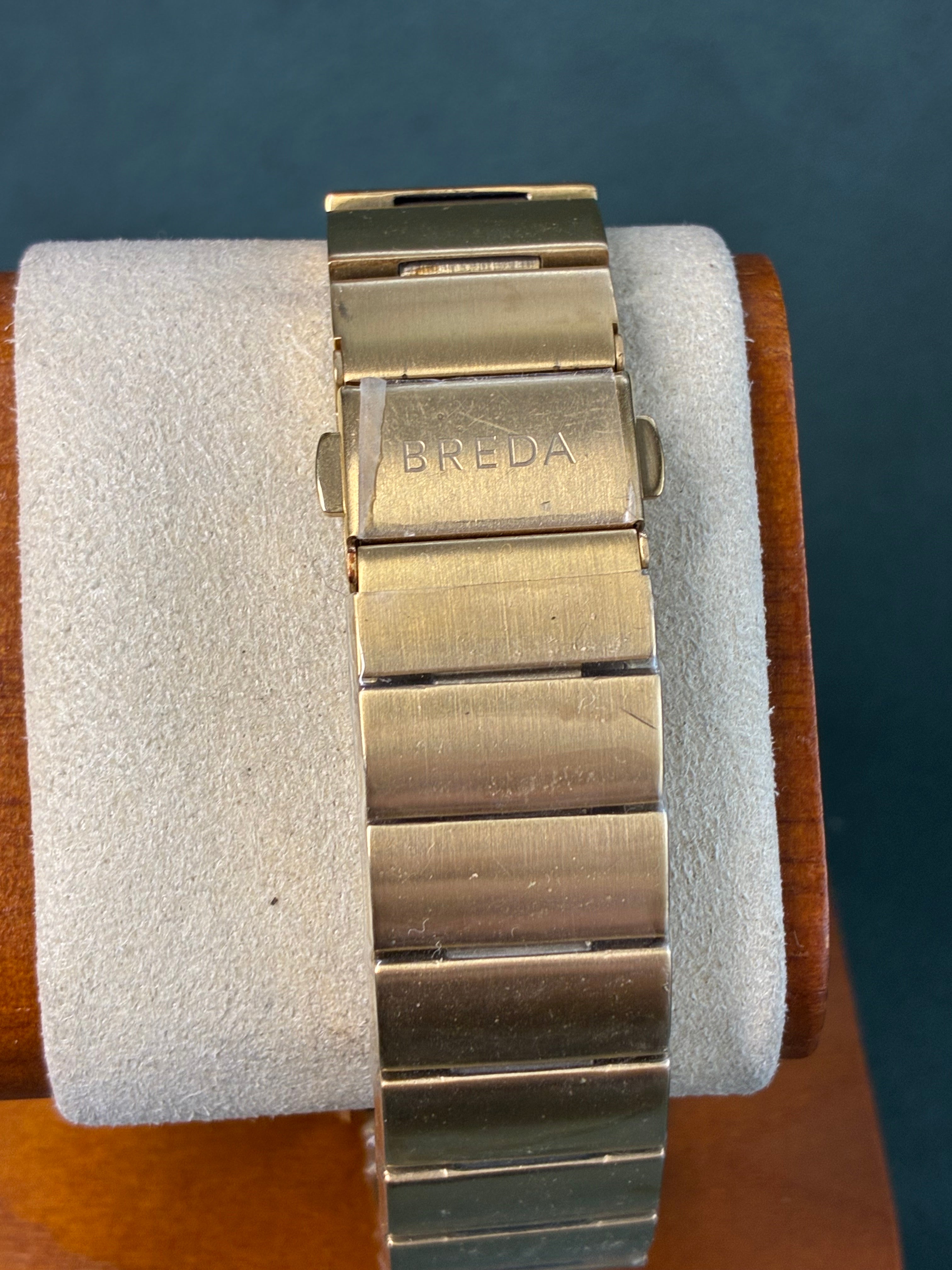 Breda Tandem Pulse tank style watch