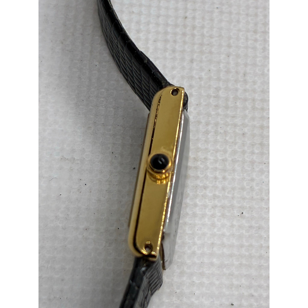 Citizen Tank style quartz watch Roman numerals 5920-S49658