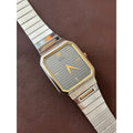 Vintage Seiko 5P30-5309 Quartz Gray Dial Gold Tone Men’s Watch Japan OEM