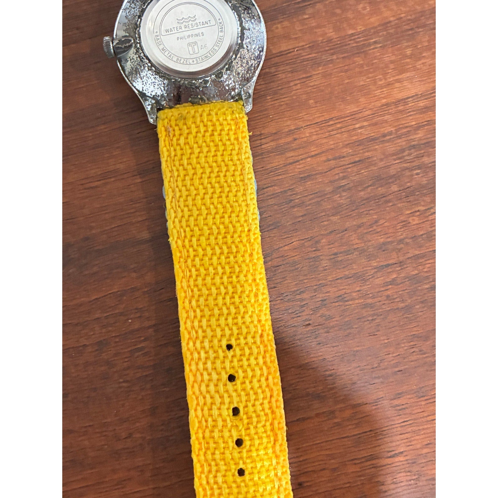 Timex Water resistant mechanical watch on hipster strap.