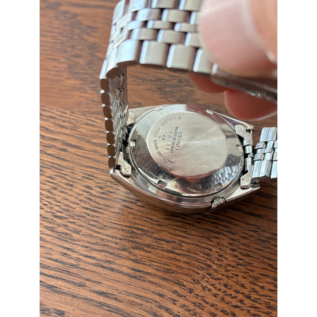 Seiko 5 Automatic watch 6309-8840 Running