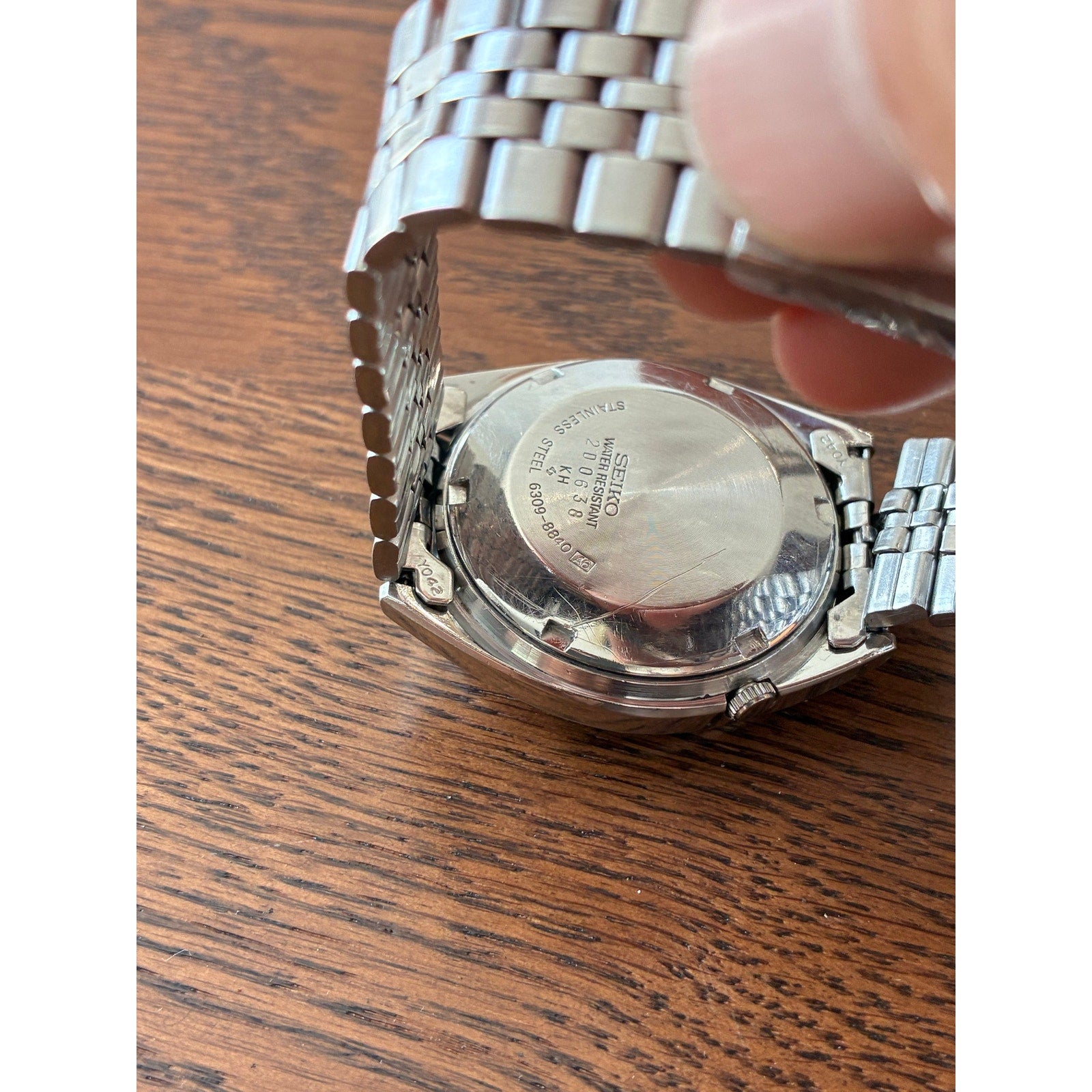 Seiko 5 Automatic watch 6309-8840 Running