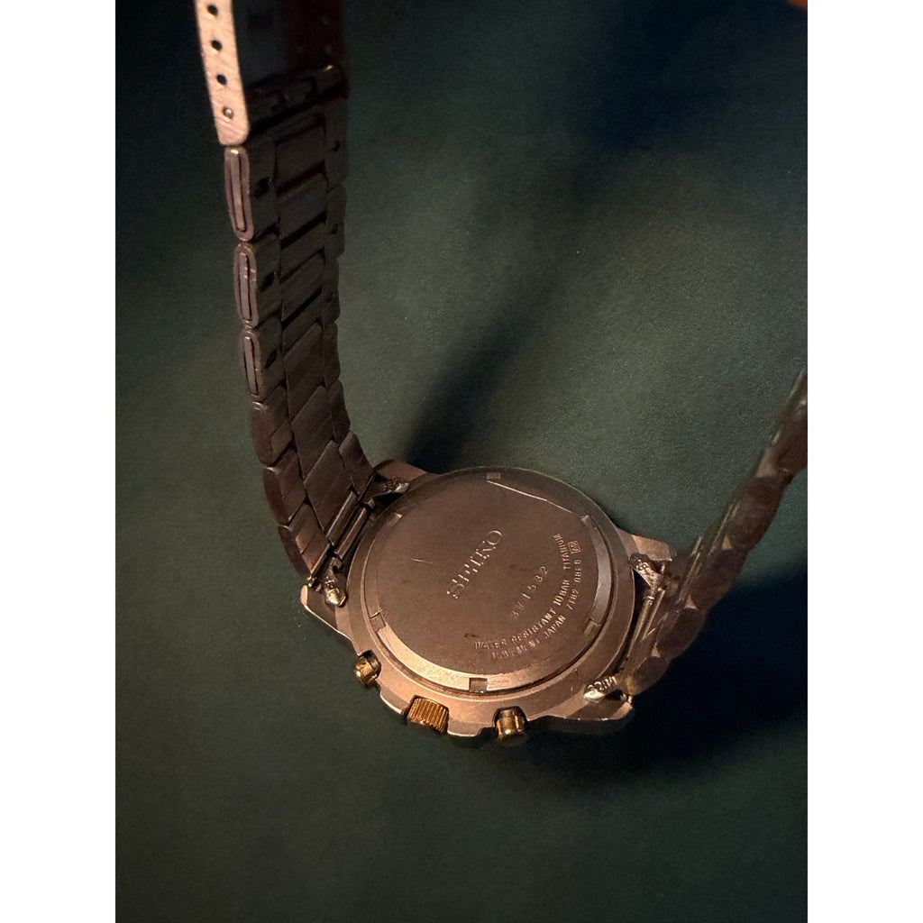 Vintage Seiko Chronograph Men’s Watch 7t62-0BE0