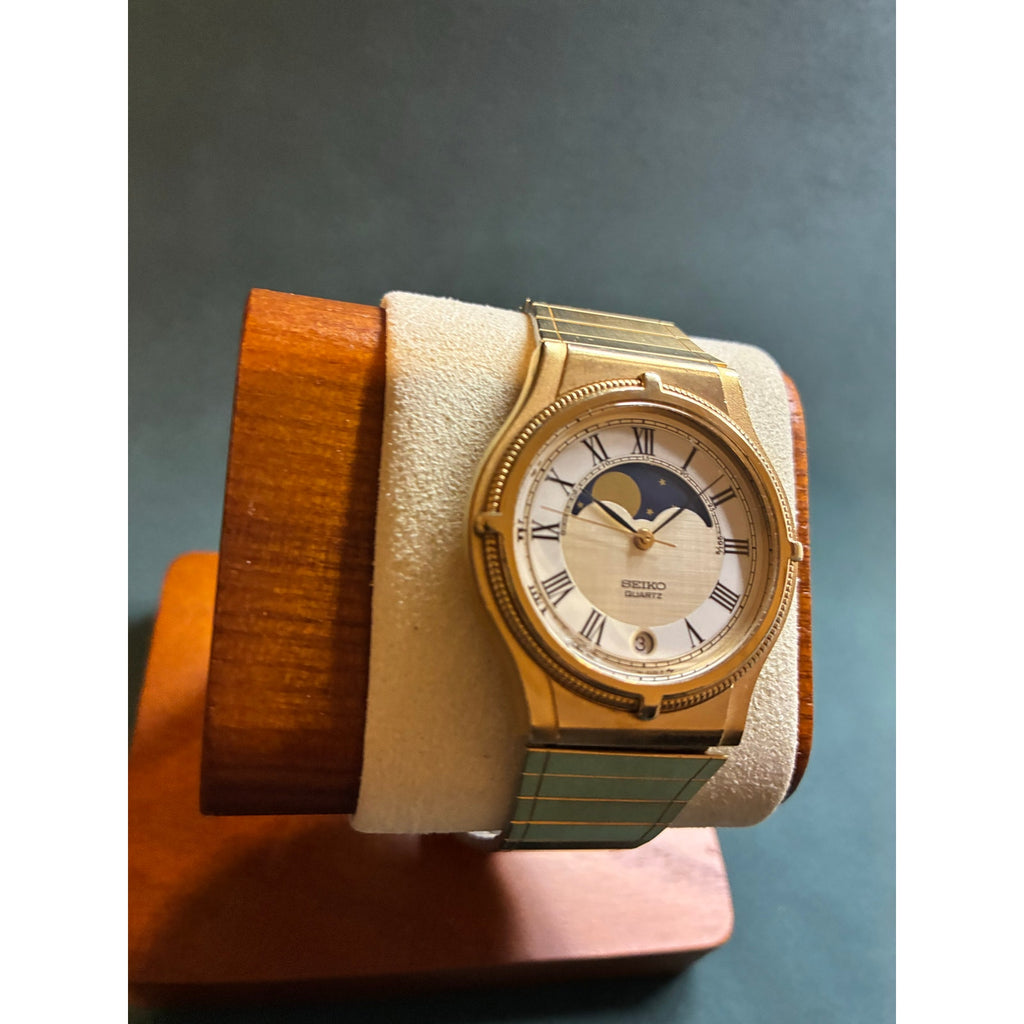 Rare Vintage Seiko Moonphase 1984 7434-6010