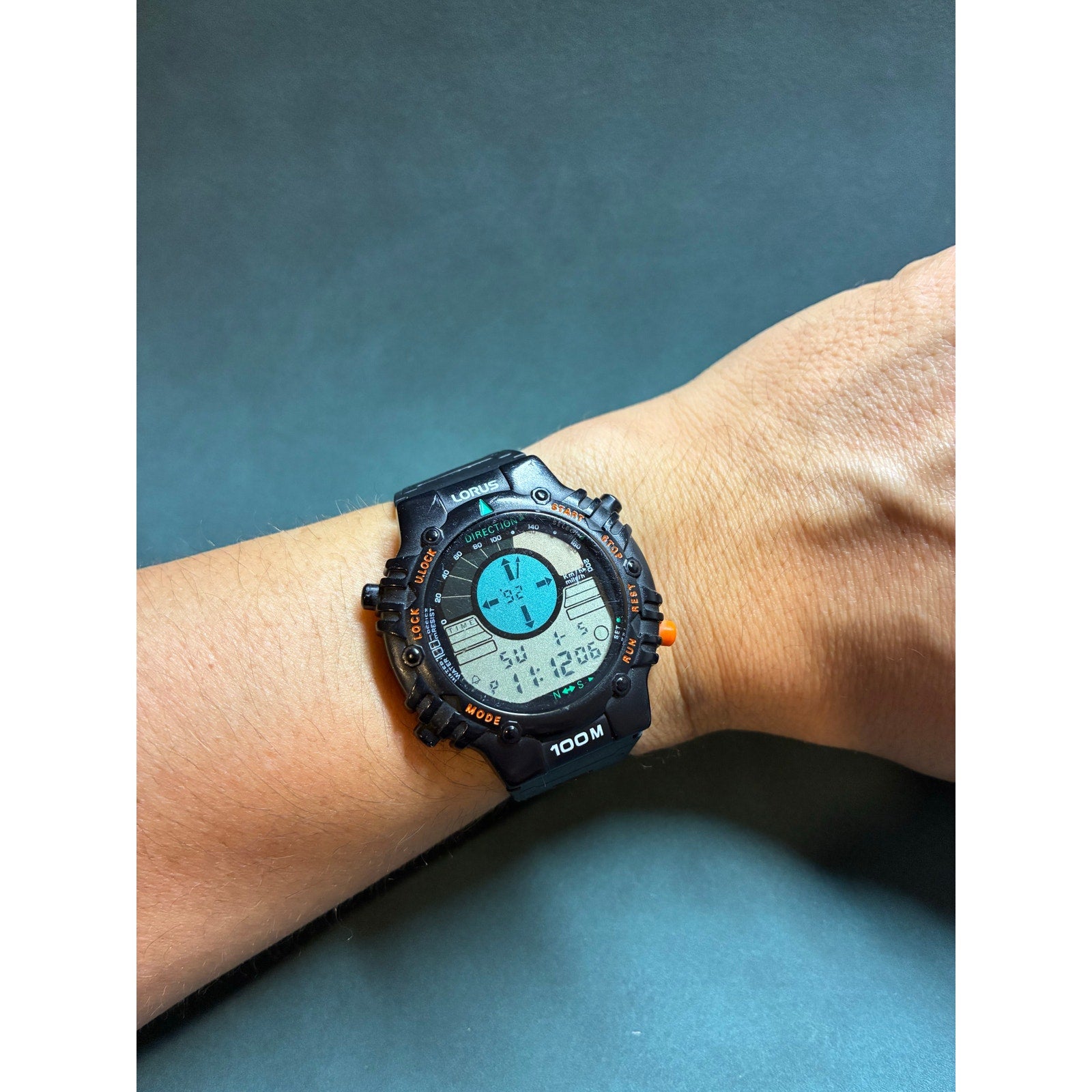 Lotus Digital Compass Watch w800-0020