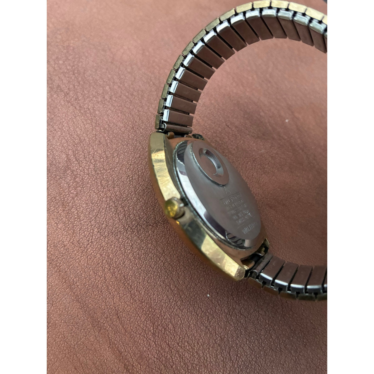 Vintage Waltham Sonic Electronic Swiss Made Gold Tone Men's Watch