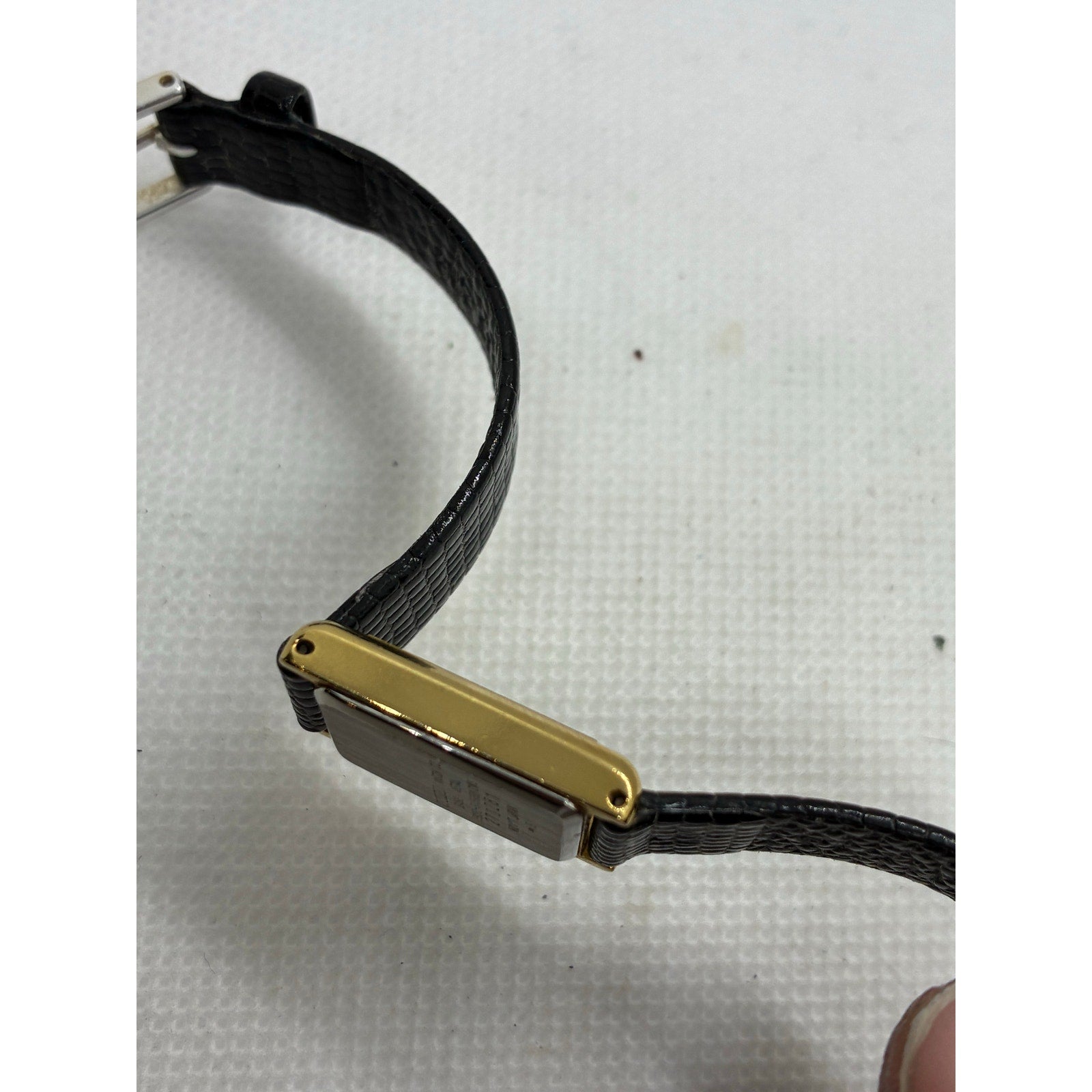 Citizen Tank style quartz watch Roman numerals 5920-S49658