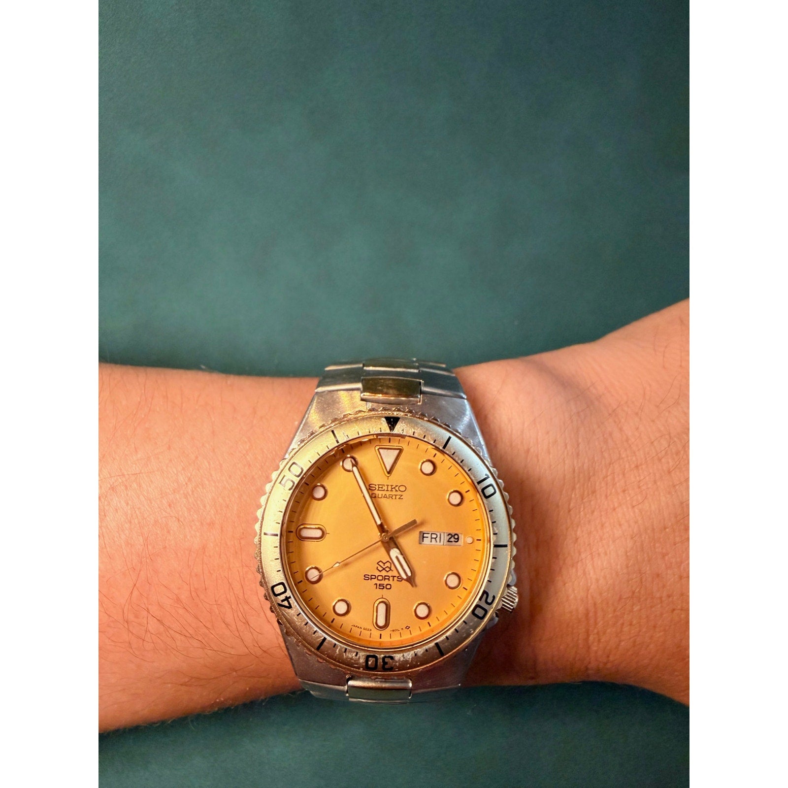 Vintage Seiko Sport 150 5G23-8029 With original Bracelet