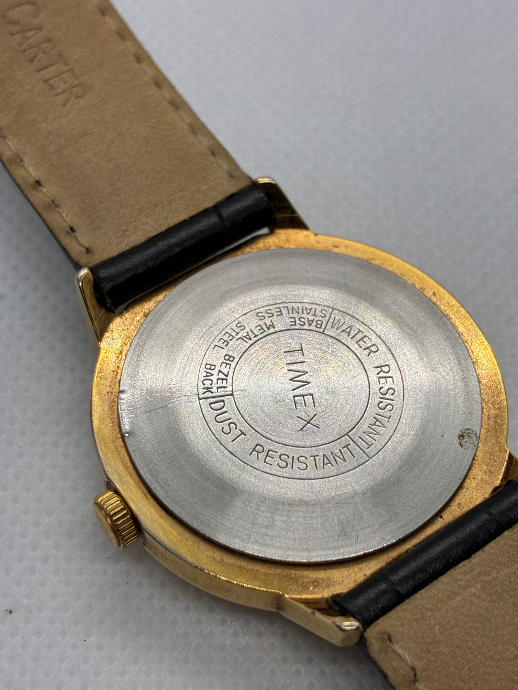 Vintage 1970-1972 Timex Linen Dial Mechanical