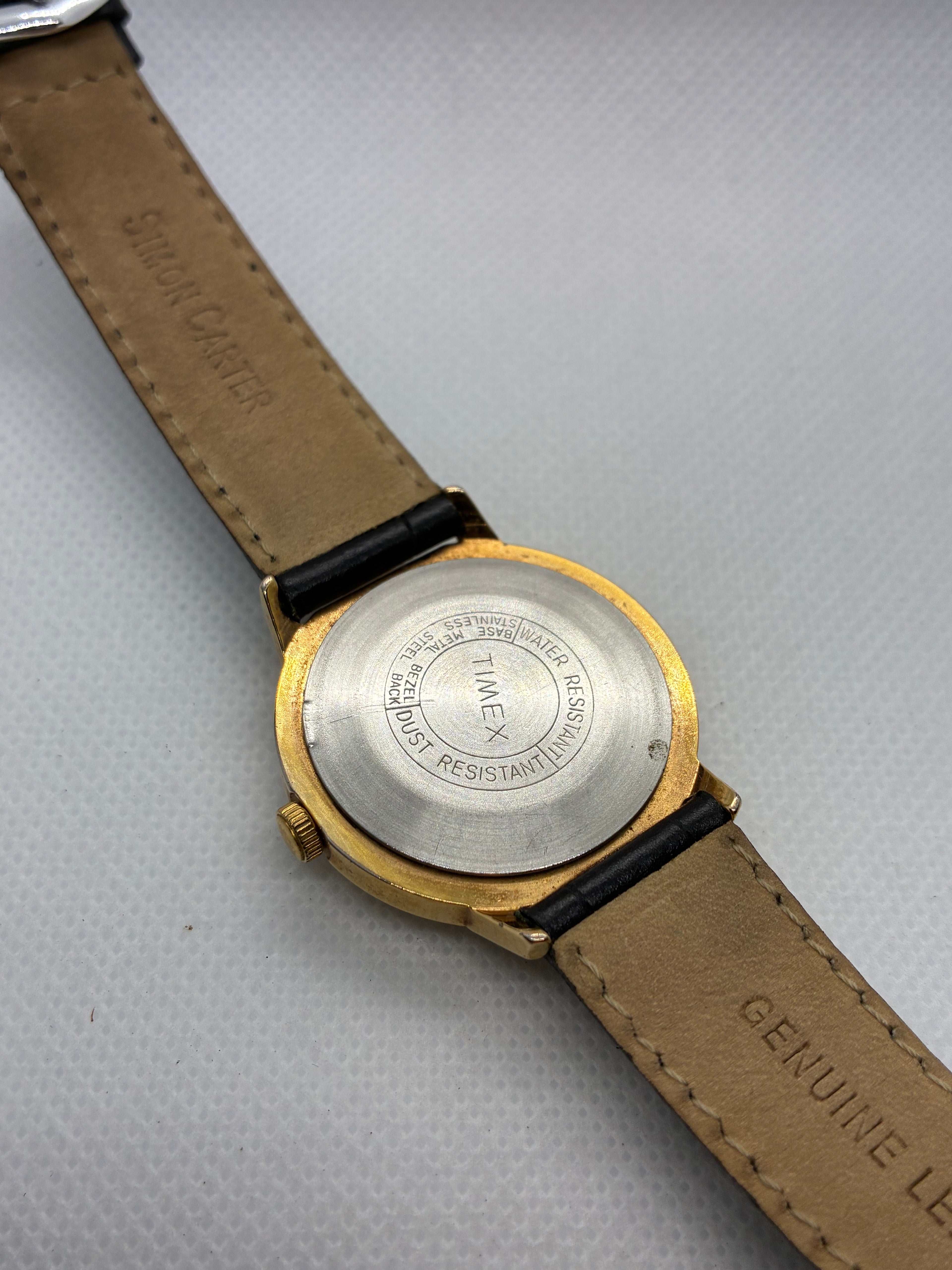 Vintage 1970-1972 Timex Linen Dial Mechanical