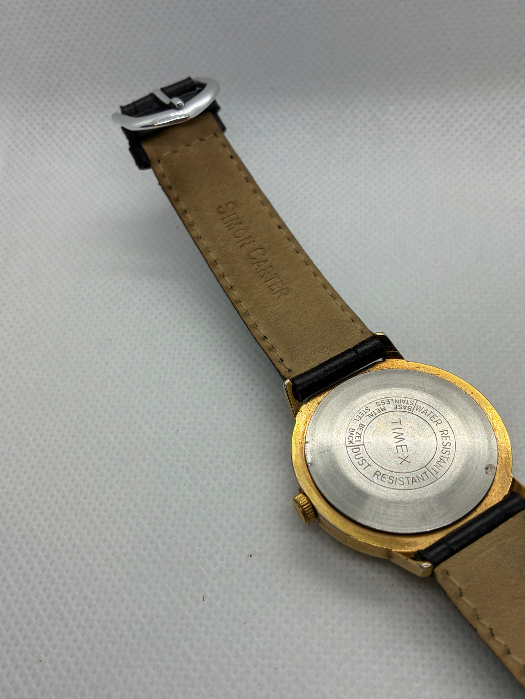 Vintage 1970-1972 Timex Linen Dial Mechanical