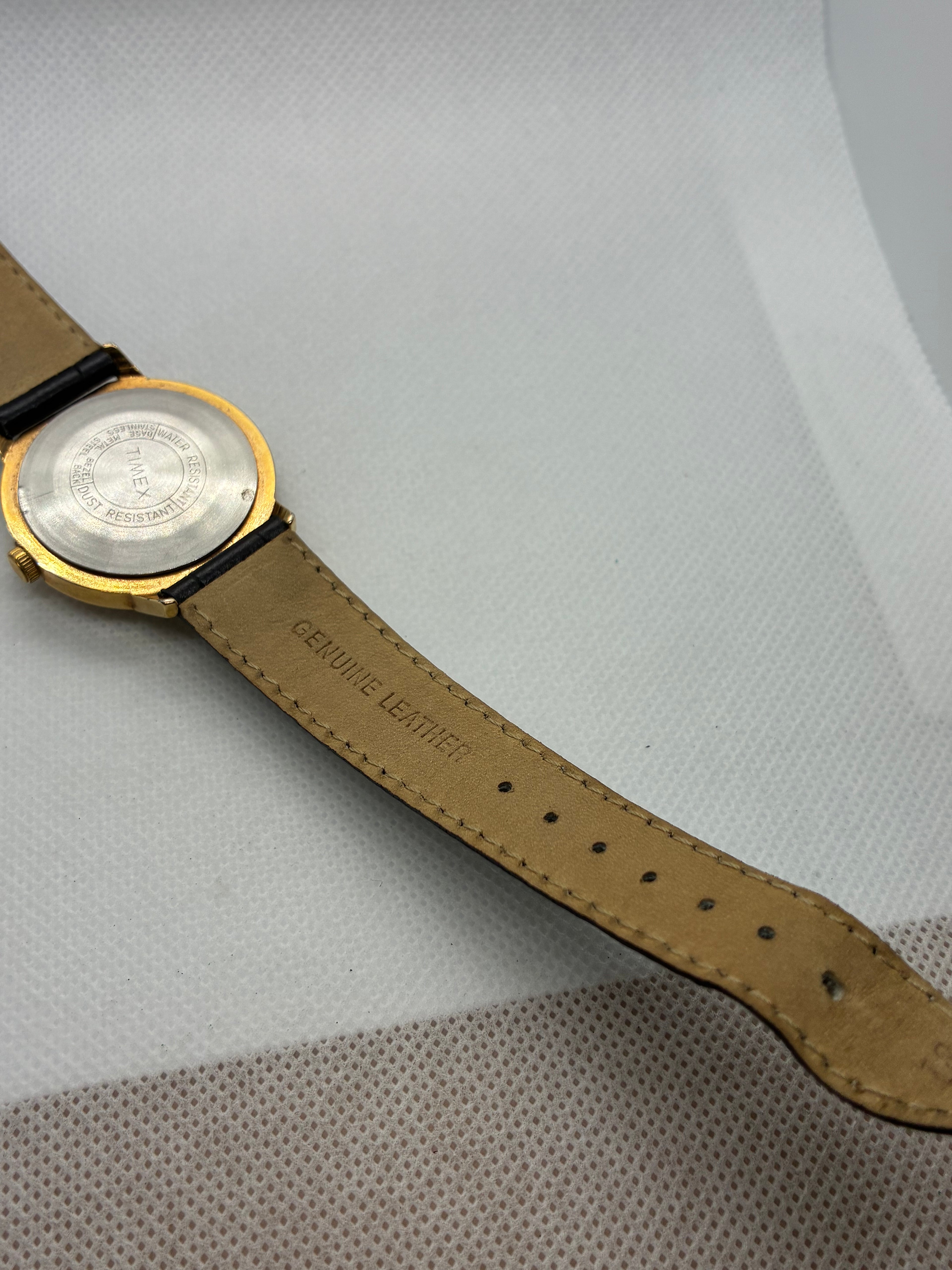 Vintage 1970-1972 Timex Linen Dial Mechanical