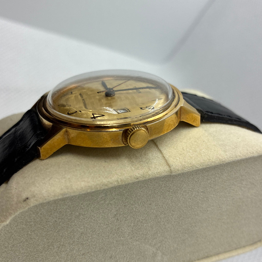 Vintage 1970-1972 Timex Linen Dial Mechanical