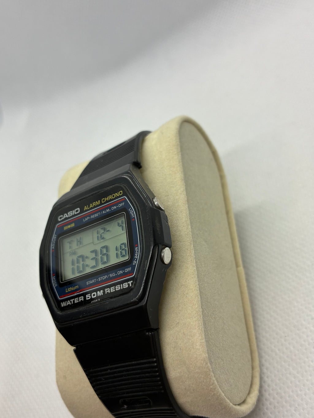 Vintage Casio W-26 Digital Alarm Chronograph Watch – Module 248 – 50M Water Resist