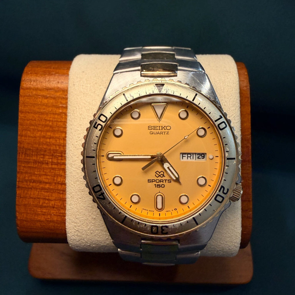 Vintage Seiko Sport 150 5G23-8029 With Original Bracelet