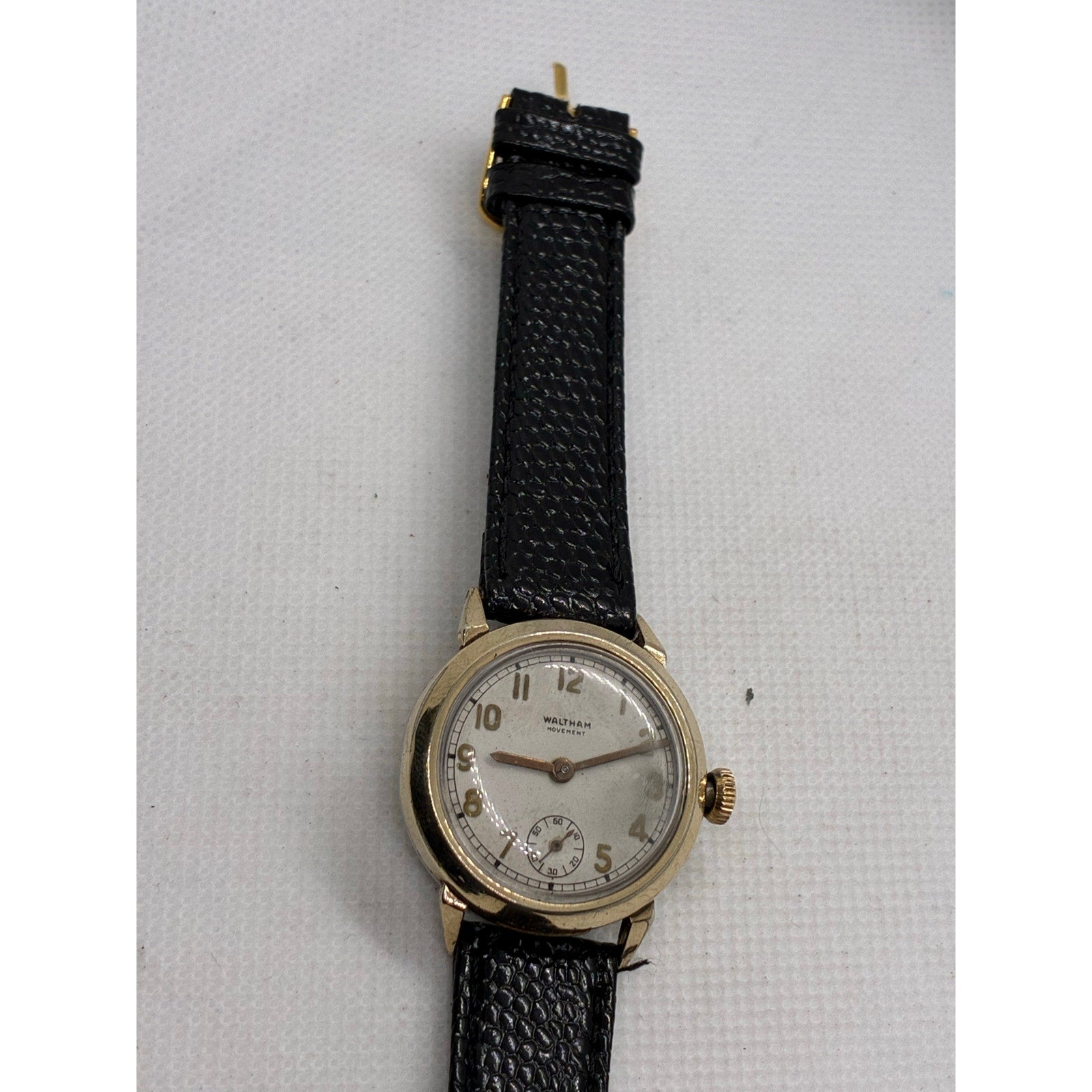 1940’s Waltham Riverside 17 Jewel Sub-Seconds Manual Wind-Original Dial- Running