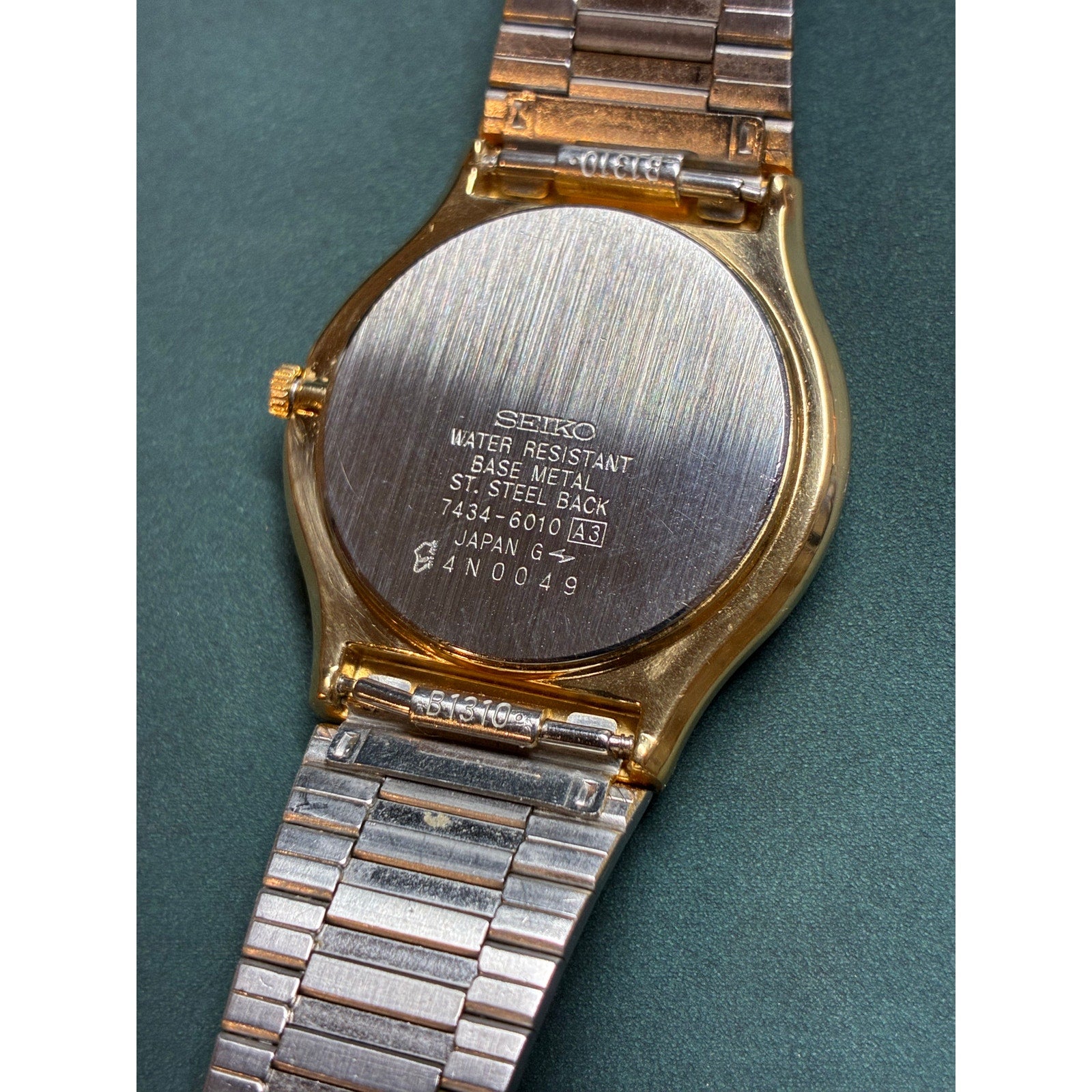 Rare Vintage Seiko Moonphase 1984 7434-6010