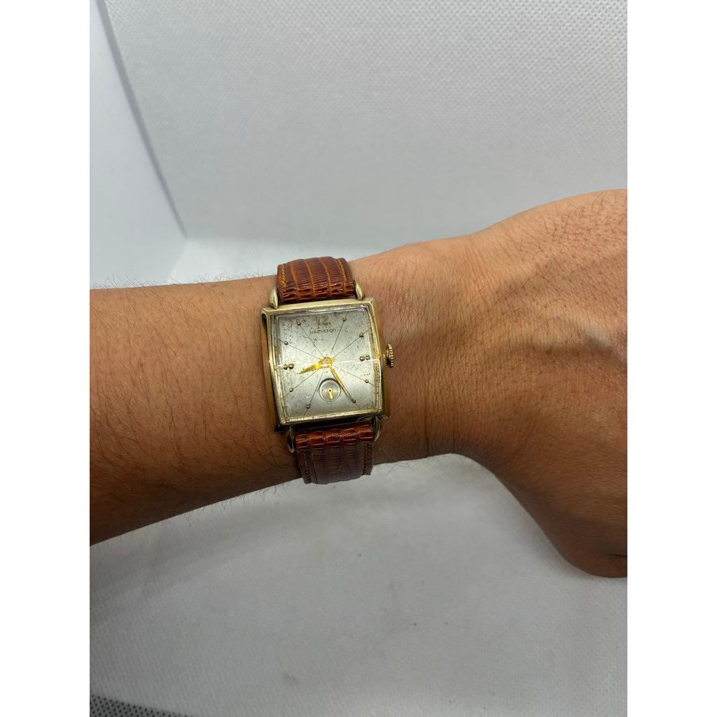 Hamilton Cullen Art deco Vintage Wrist watch 10k gf bezel