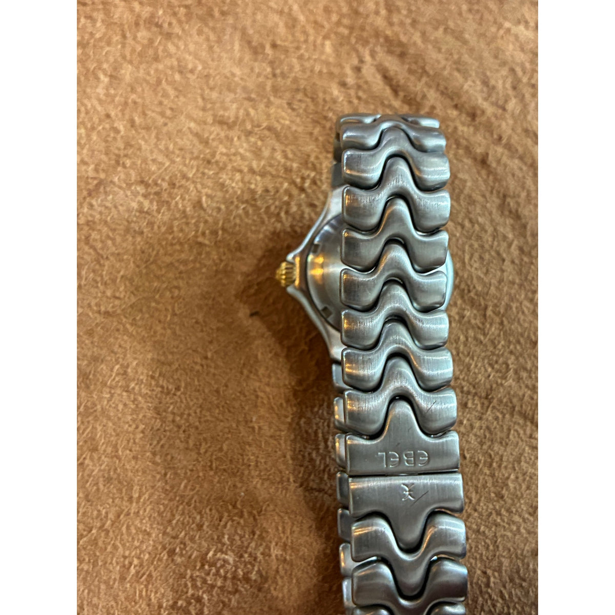 Vintage Ebel Sportwave E6172621 Ladies Automatic Swiss Watch Roman Dial