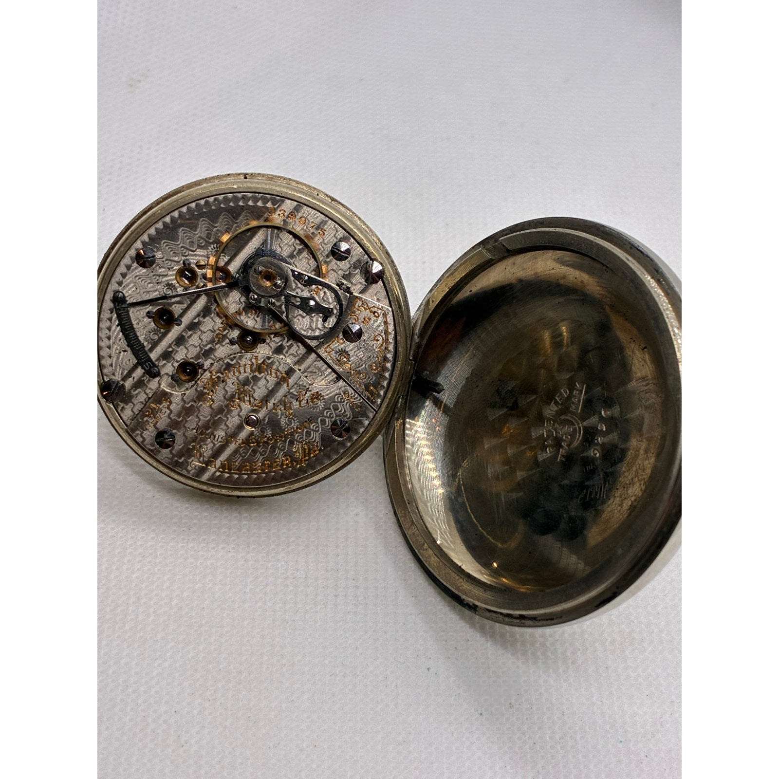 Hamilton Pocketwatch grade 940 18s 21J Railroad Grade Working