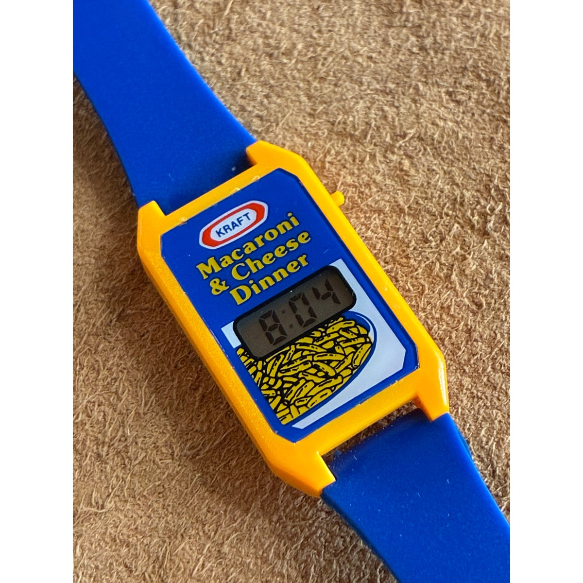Vintage 1993 Kraft Macaroni & Cheese Dinner Digital Promotional Watch Working