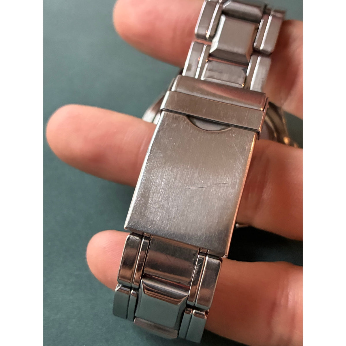 Vintage Caravelle by Bulova 50M Black Dial Date Quartz Dive Watch