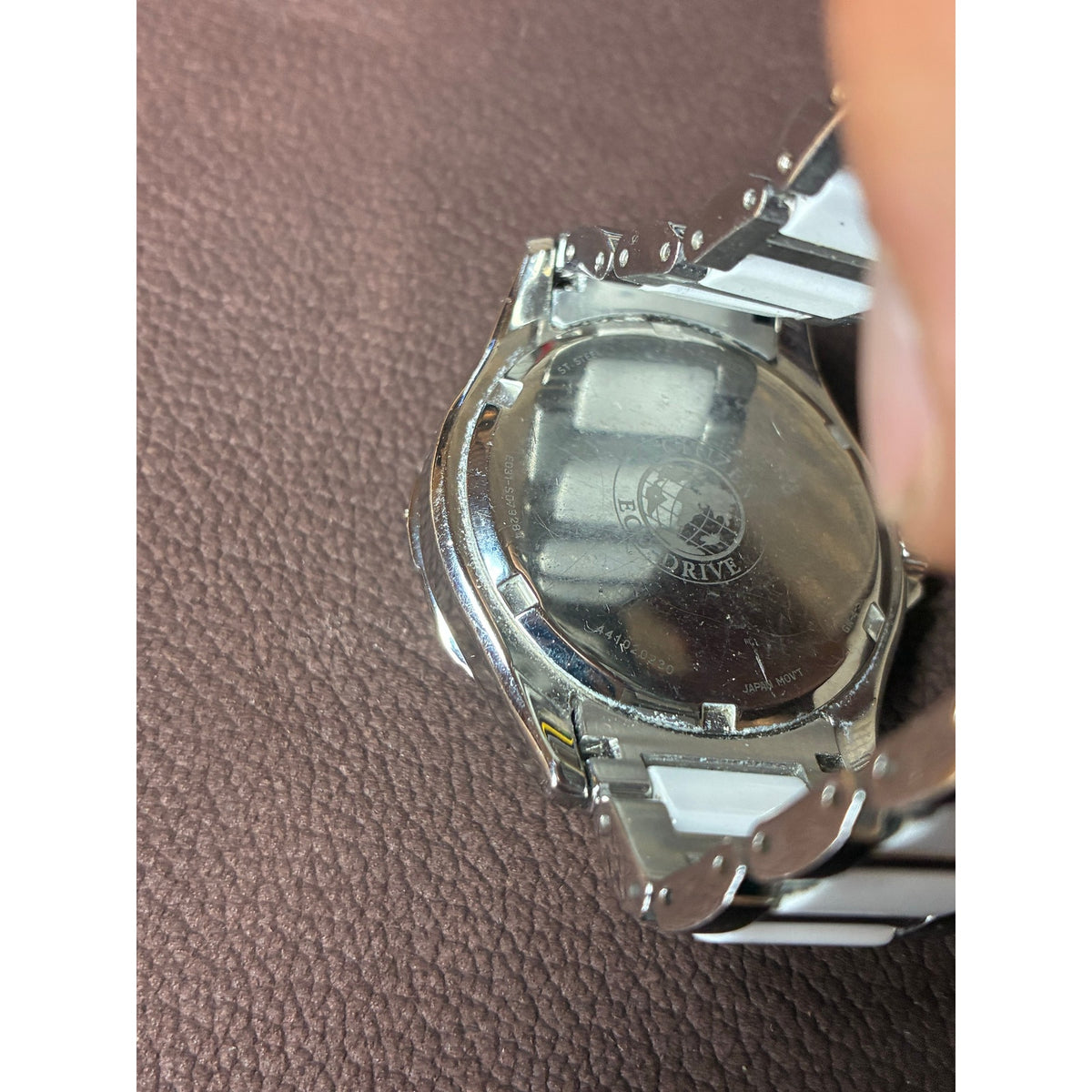 Citizen Eco-Drive SO79284 Women’s White Ceramic Crystal Dial WR100 Watch