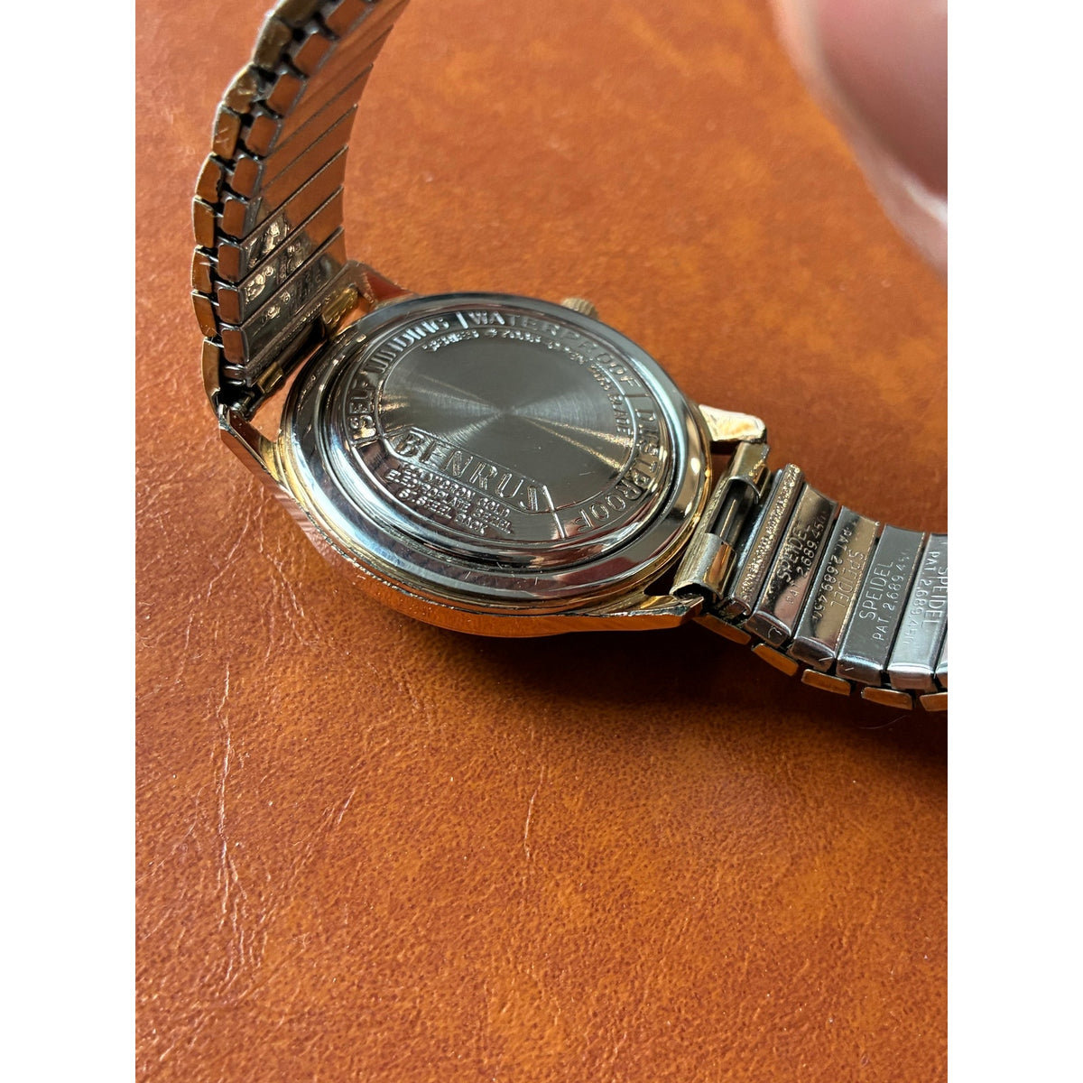 Vintage Benrus 3 Star Self Winding Automatic Swiss Watch Original Box