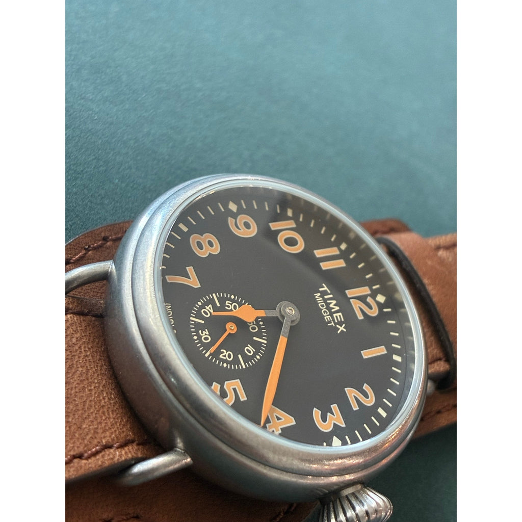 Timex Midget Japan Limited Trench Watch INDIGLO Quartz Rare JDM