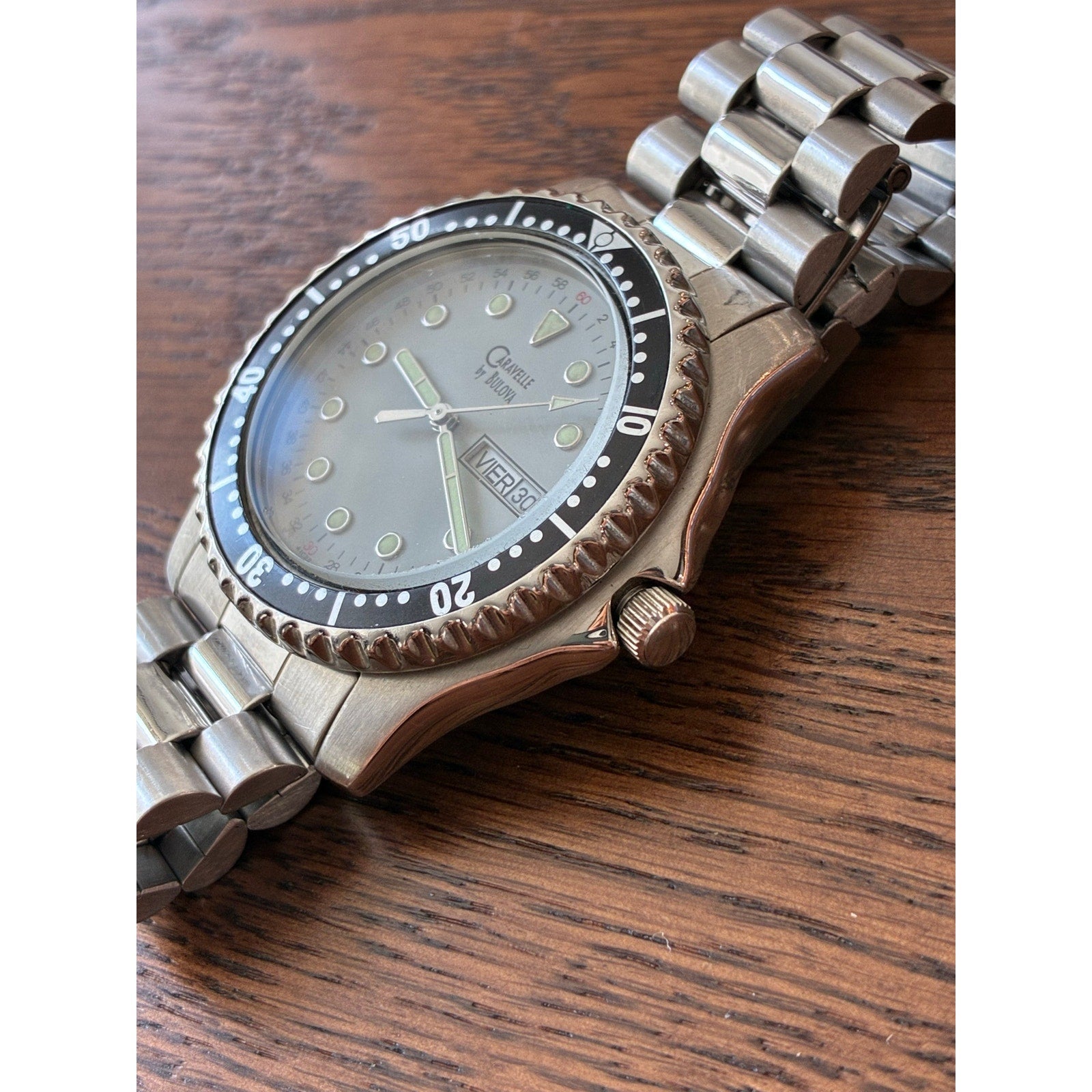 Caravelle By Bulova Diver Style Watch