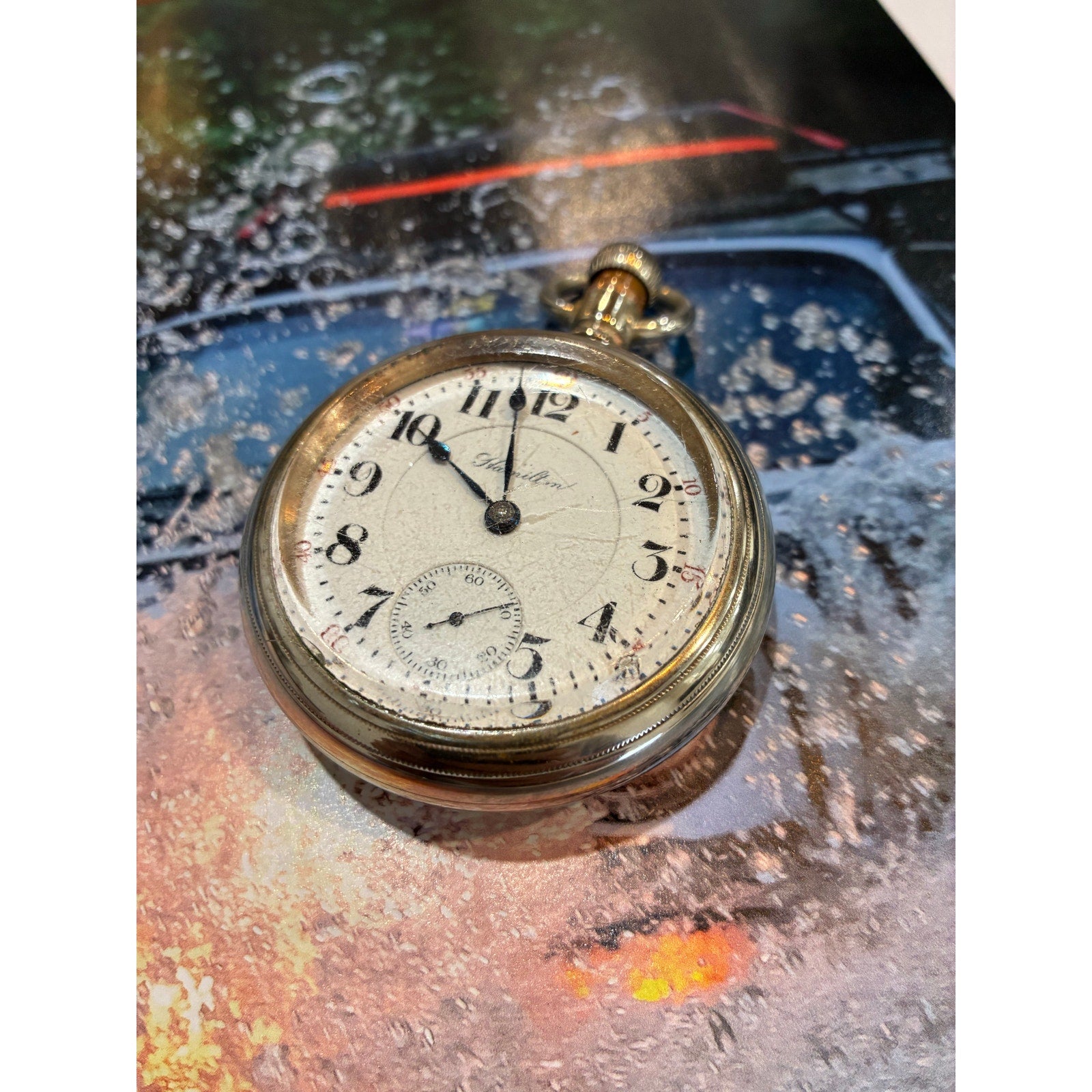 Hamilton Pocketwatch grade 940 18s 21J Railroad Grade Working