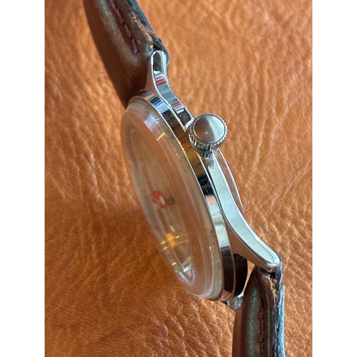 Vintage 1981 Timex Heinz Ketchup Mystery Dial Watch – Floating Bottle Seconds