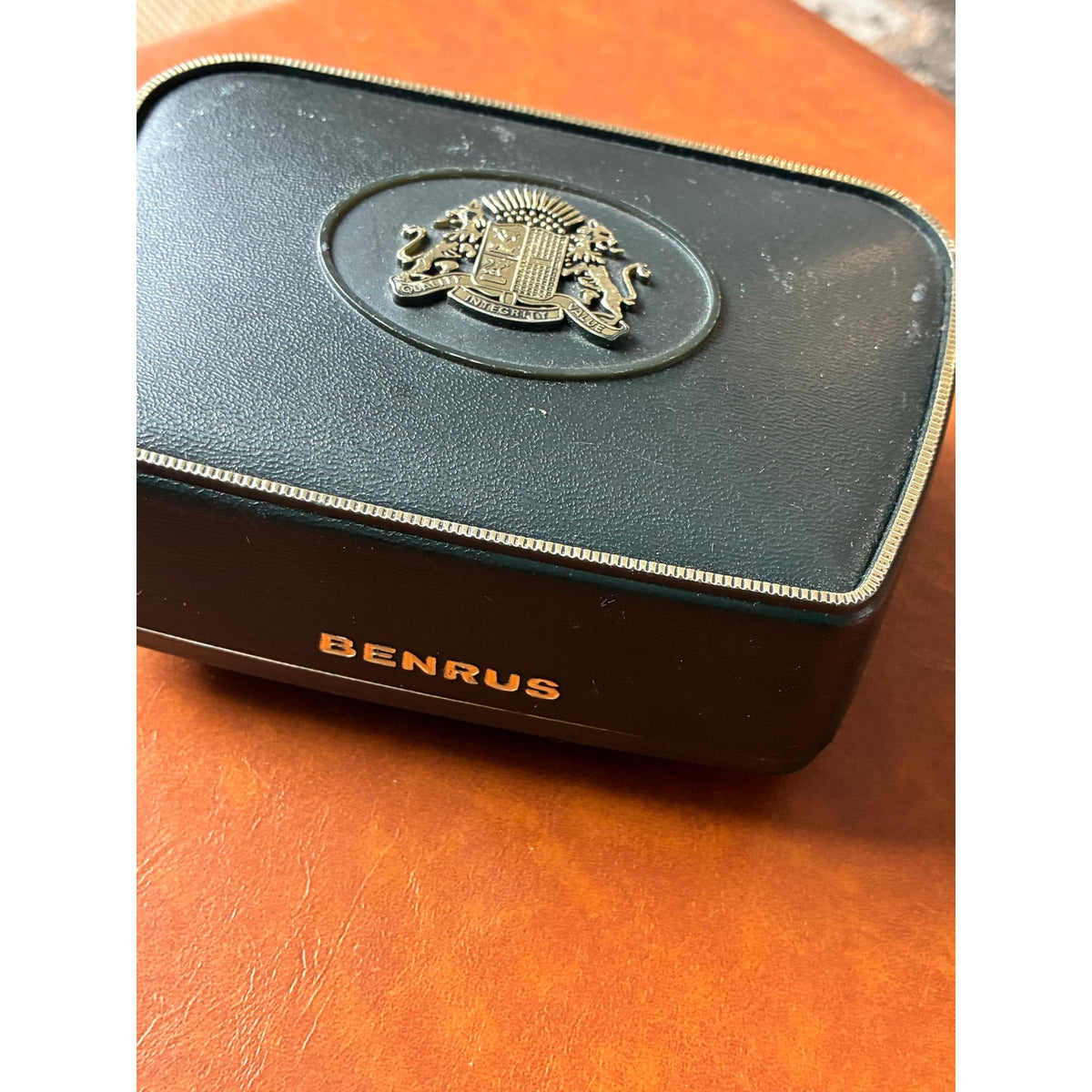 Vintage Benrus 3 Star Self Winding Automatic Swiss Watch Original Box